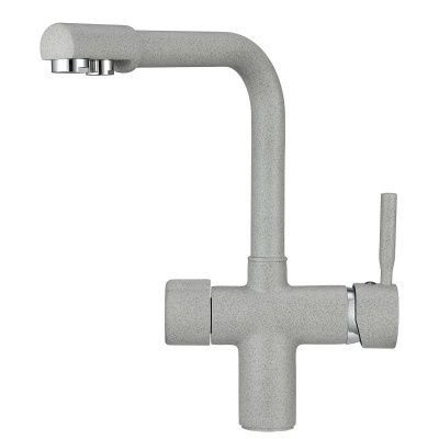 Смеситель для кухни GRANULA (2088, БАЗАЛЬТ) фото в интернет-магазине Русалия