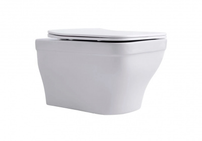 SET AQUATEK АМАДЕО cm (рама AQUATEK Standard INS-0000012(без клавиши и крепежа)+унитаз АМАДЕО AQ1180-00 с тонким сиденьем soft-close фото в интернет-магазине Русалия