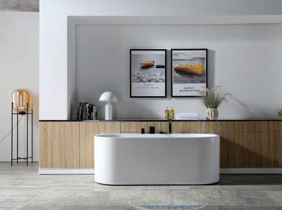 Акриловая ванна ABBER AB9310 170х78х60 см фото в интернет-магазине Русалия