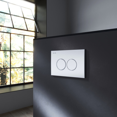 IS100101.701700 Инсталляция MasterFit с клав L глянц белый с подвес унит Spirit V2.0 FlashClean с сид м/лиф Am.Pm фото в интернет-магазине Русалия