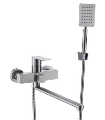 Смеситель ESKO "Ekaterinburg" для ванны, излив 350 мм, c аксессуарами (EK31) фото в интернет-магазине Русалия