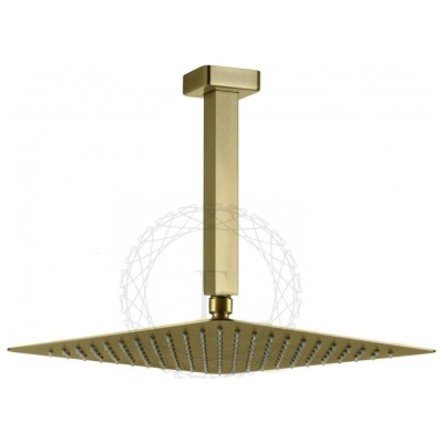 Душевая система встраиваемая FILARETE Waterfall FL1012MG, матовое золото фото в интернет-магазине Русалия
