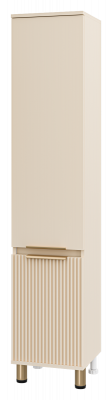Шкаф - пенал Enfida 35 универсальный левый (бежевый) ENF-05035-030L Brevita фото в интернет-магазине Русалия
