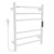 Полотенцесушитель электрический ABBER Standard AH4606MW белый матовый фото в интернет-магазине Русалия Полотенцесушитель электрический ABBER Standard AH4606MW белый матовый фото в интернет-магазине Русалия
