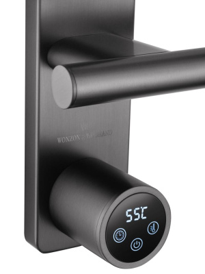 Полотенцесушитель электрический WONZON & WOGHAND NÜRNBERG, Темный графит (WW-AL344-GM) фото в интернет-магазине Русалия