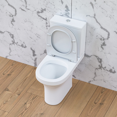 DX35C8600SC Skyline унитаз-компакт безободковый с сиденьем микролифт фото в интернет-магазине Русалия