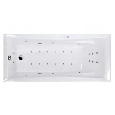 Гидромассажная ванна WHITECROSS Palace 180x80 "ULTRA" (хром) WAEX.PAL18.ULTRA.CR фото в интернет-магазине Русалия