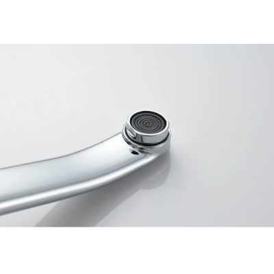 Смеситель для кухни Knotlor KN-12, хром фото в интернет-магазине Русалия