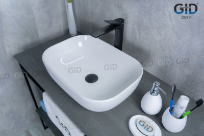Раковина накладная Gid D1333 фото в интернет-магазине Русалия