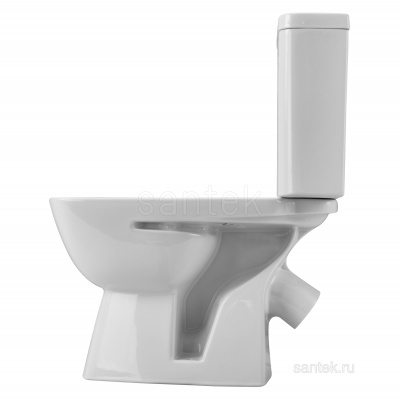 Унитаз - компакт с сиденьем микролифт Нео Лайт 1WH302409 Сантек фото в интернет-магазине Русалия