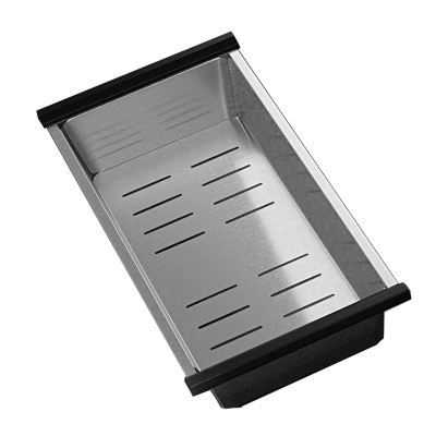 Кухонная мойка Ulgran Steel 780x500, вороненая сталь фото в интернет-магазине Русалия