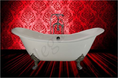 Чугунная ванна Elegansa Taiss Crome 180х80 фото в интернет-магазине Русалия