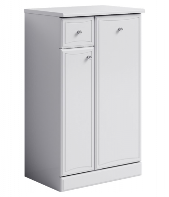 Напольная тумба 50 белый Ba.03.05  Barcelona Aqwella фото в интернет-магазине Русалия