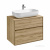 Тумба под раковину AQUATON Либерти 75 2 ящика, дуб эльвезия 1A279501LYC70 фото в интернет-магазине Русалия