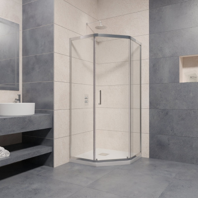 Душевой уголок трапеция 90х120 PA-86 RGW фото в интернет-магазине Русалия