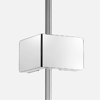 Дверь в нишу NEW TRENDY EVENTA L 80x200 EXK-4450 (хром) фото в интернет-магазине Русалия