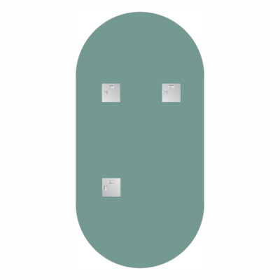 Зеркало настенное Primary EVOFORM 50х100 см, BY 0122 фото в интернет-магазине Русалия