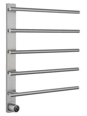 Полотенцесушитель электрический WONZON & WOGHAND NÜRNBERG, Брашированный никель (WW-AL345-BR) фото в интернет-магазине Русалия