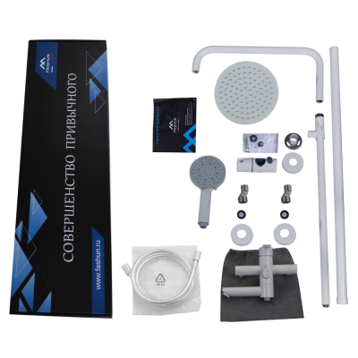 Душевая система FASHUN белый (A52401N-8A) фото в интернет-магазине Русалия