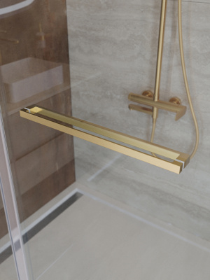 Душевая дверь CEZARES LUX-B-FS-11-120-C-BORO фото в интернет-магазине Русалия