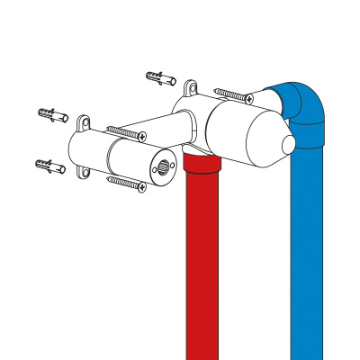 Смеситель для раковины встроенный Timo Saona хром (2372/00SM) фото в интернет-магазине Русалия