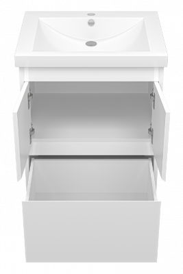Тумба Алиса 58 с раковиной Misty Алиса 58 Misty фото в интернет-магазине Русалия