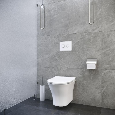 Унитаз BERNINA Aria подвесной безободковый Ceruttispa CT7191 (480х340х350) фото в интернет-магазине Русалия