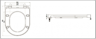 Унитаз подвесной с сиденьем микролифт 2197MB черный матовый CeramaLux фото в интернет-магазине Русалия