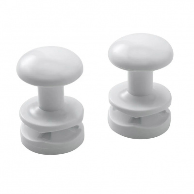 Держатель для полотенец круглый для Atlantic 2012 (белый) 002228 фото в интернет-магазине Русалия