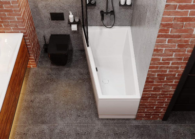 Акриловая ванна VAGNERPLAST CAVALLO OFFSET 160x90 Left VPBA169CAV3LX-04 фото в интернет-магазине Русалия