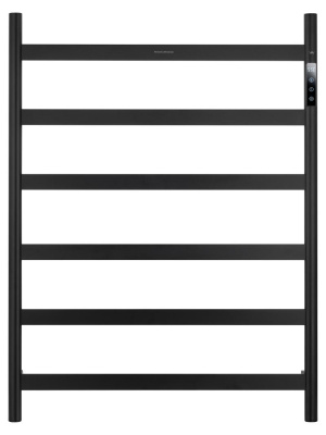 Полотенцесушитель электрический WONZON & WOGHAND ESSEN, Черный матовый (WW-A405-MB) фото в интернет-магазине Русалия