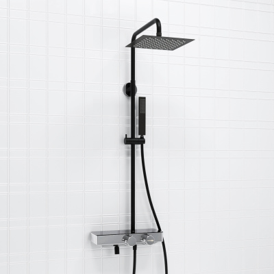 A114.255.218.CB Thermo Душевой комплект с термостатическим смесителем Wasserkraft фото в интернет-магазине Русалия