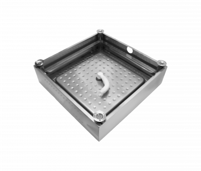 Душевой поддон стальной 80х80 квадрат 5-002.4 Oceanus фото в интернет-магазине Русалия