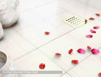 Точечный трап Pestan Confluo Standard 15х15 Drops Gold (13000134) фото в интернет-магазине Русалия