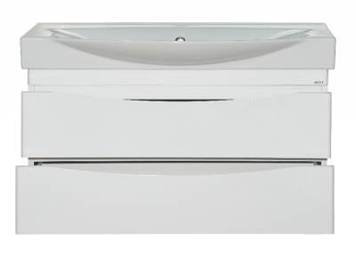 Тумба Элвис 105 подвесная с раковиной Kirovit Элвис 105 Misty фото в интернет-магазине Русалия