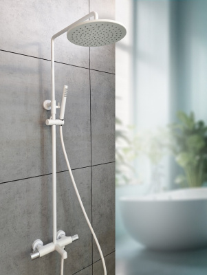 Душевая система с термостатом AltroBagno Intento 030424 MW AltroBagnoIntento030424MW фото в интернет-магазине Русалия