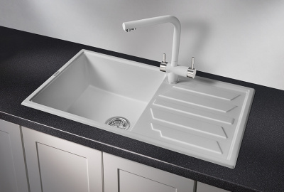 Кухонная мойка GRANULA (8601, СЛАНЕЦ) фото в интернет-магазине Русалия