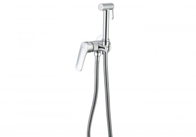 Комплект для гигиенического душа встроенный AQUATEK (cмеситель + гигиеническая лейка + шланг) AQ1019CR ВЕГА фото в интернет-магазине Русалия