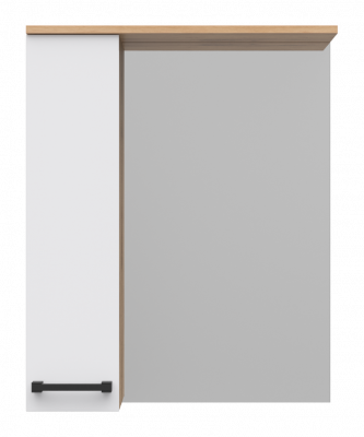 Зеркальный шкаф Крафт 60 левый П-Кра-02060-011Л Misty фото в интернет-магазине Русалия