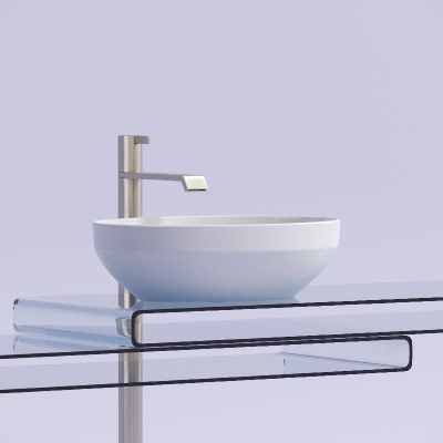 Умывальник чаша накладная овальная Element 502*363*145мм CN6056 Ceramica Nova фото в интернет-магазине Русалия