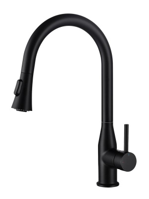 Смеситель для кухни с выдвижной лейкой Timo Saona (2336/03FL) фото в интернет-магазине Русалия