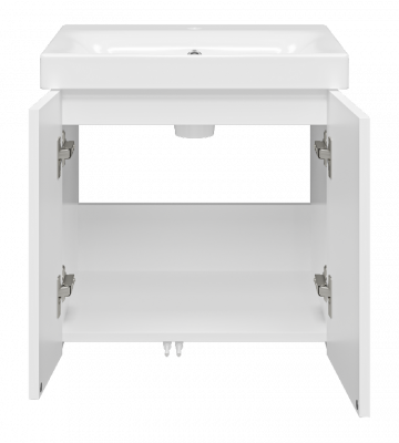 Тумба Лира 50 подвесная с раковиной Cersanit Moduo 50 Misty фото в интернет-магазине Русалия