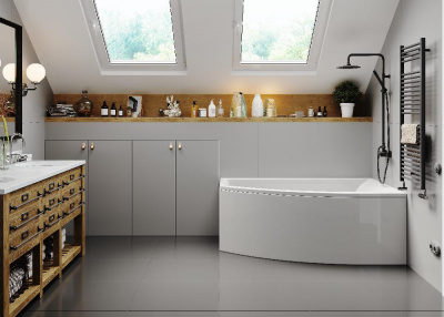 Акриловая ванна VAGNERPLAST VERONELA OFFSET 160x105 Right VPBA160VEA3PX-04 фото в интернет-магазине Русалия