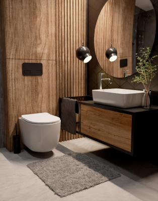 AQM5010 Раковина накладная прямоугольная. 500x390x140 фото в интернет-магазине Русалия