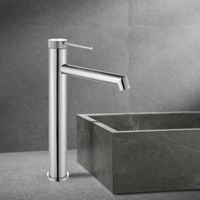 Смеситель для раковины Rim VBF-2RM2CH однорычажный, хром Vincea фото в интернет-магазине Русалия