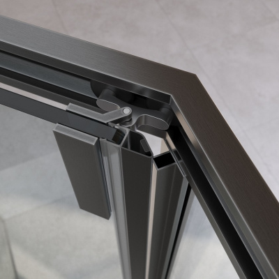 Душевой уголок CEZARES RELAX-304-P-1-100-C-GM фото в интернет-магазине Русалия