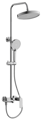 Душевая система BELZ хром (B24713) фото в интернет-магазине Русалия