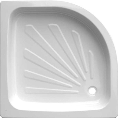 Стальной душевой поддон полукруг 90x90 Tivoli фото в интернет-магазине Русалия