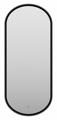 Зеркало Saturn 500x1150 (черное) SAT-Dro1-050-black Brevita фото в интернет-магазине Русалия