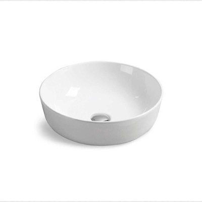 Раковина керамическая Vincea VBS-104, 415*415*130, накладная, цвет белый фото в интернет-магазине Русалия